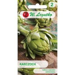 Karczoch zwyczajny Gros Vert de Laon 1g - Nasiona - W. Legutko