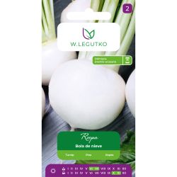 Rzepa Bola de nieve 5g - Nasiona - W. Legutko