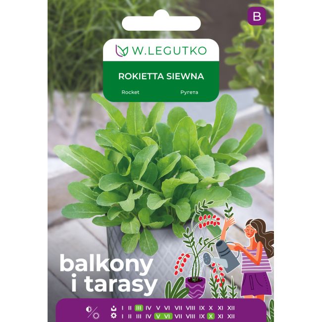 Rokietta siewna - Balkony i tarasy - W. Legutko