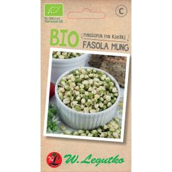 Nasiona na kiełki eko fasola Mung 30g - Nasiona - W. Legutko