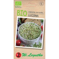 Nasiona na kiełki eko lucerna 5g - Nasiona - W. Legutko