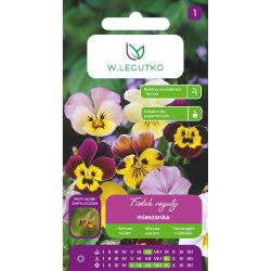 Fiołek rogaty mieszanka 0.50g - Nasiona - W. Legutko Fiołek rogaty mieszanka 0.50g - Nasiona - W. Legutko
