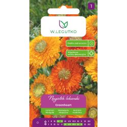 Nagietek lekarski Greenheart mieszanka 2g - Nasiona - W. Legutko