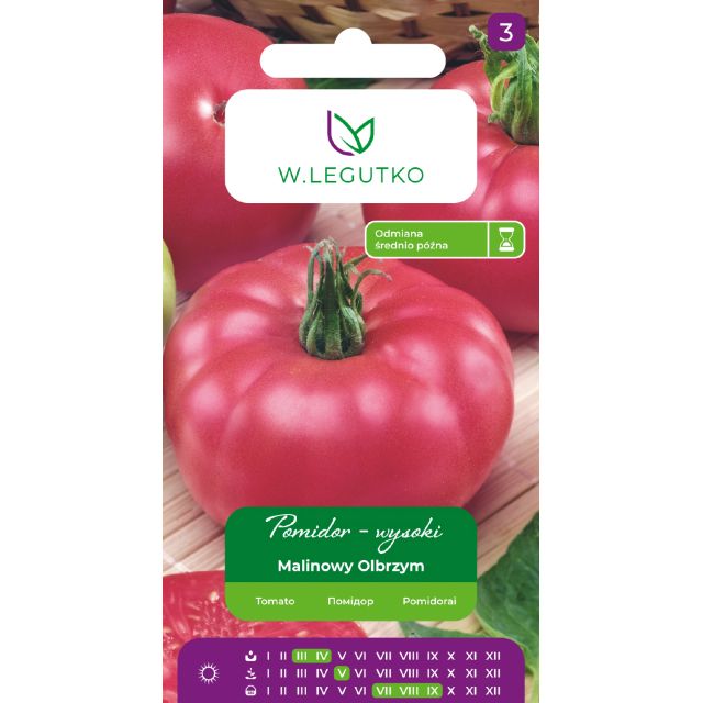 Pomidor Malinowy Olbrzym 1g