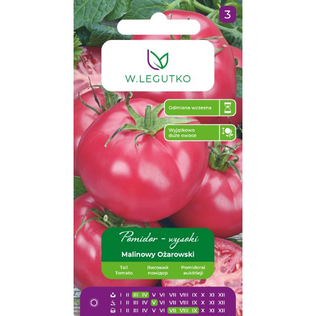 Pomidor Malinowy Ożarowski 1g