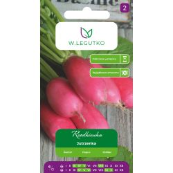 Rzodkiewka Jutrzenka 5g - Nasiona - W. Legutko