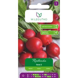 Rzodkiewka Saxa 2 7.50g - Nasiona - W. Legutko