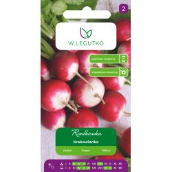 Rzodkiewka Krakowianka 5g - Nasiona - W. Legutko Rzodkiewka Krakowianka 5g - Nasiona - W. Legutko