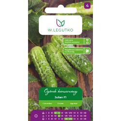 Ogórek Julian F1 4g - Nasiona - W. Legutko Ogórek Julian F1 4g - Nasiona - W. Legutko