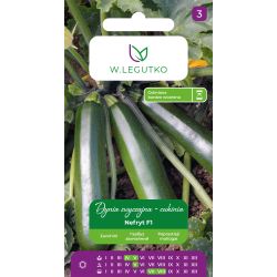Cukinia Nefryt F1 3g - Nasiona - W. Legutko Cukinia Nefryt F1 3g - Nasiona - W. Legutko