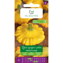 Patison Pâtisson orange 1g - Nasiona - W. Legutko