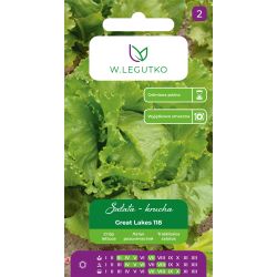 Sałata Great Lakes 118 1g - Nasiona - W. Legutko
