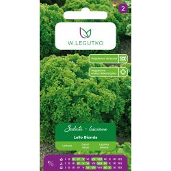 Sałata Lollo (Lollo Bionda) 1g - Nasiona - W. Legutko