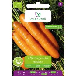 Marchew BIO Nantaise 2 5g - Nasiona - W. Legutko Marchew BIO Nantaise 2 5g - Nasiona - W. Legutko