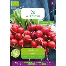 Rzodkiewka BIO Saxa 2 5g - Nasiona - W. Legutko Rzodkiewka BIO Saxa 2 5g - Nasiona - W. Legutko