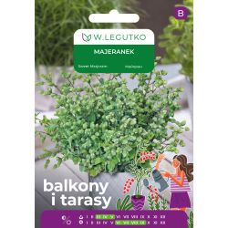Majeranek 0.50g na balkon i taras - Nasiona - W. Legutko