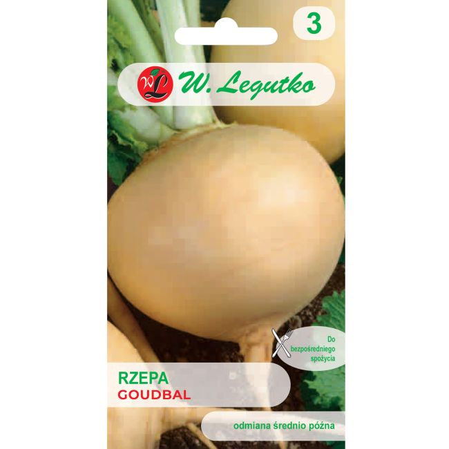 Rzepa Goudbal 5g - Nasiona - W. Legutko Rzepa Goudbal 5g - Nasiona - W. Legutko