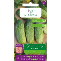 Ogórek Śremski F1 5g nasiona zaprawiane - Nasiona - W. Legutko