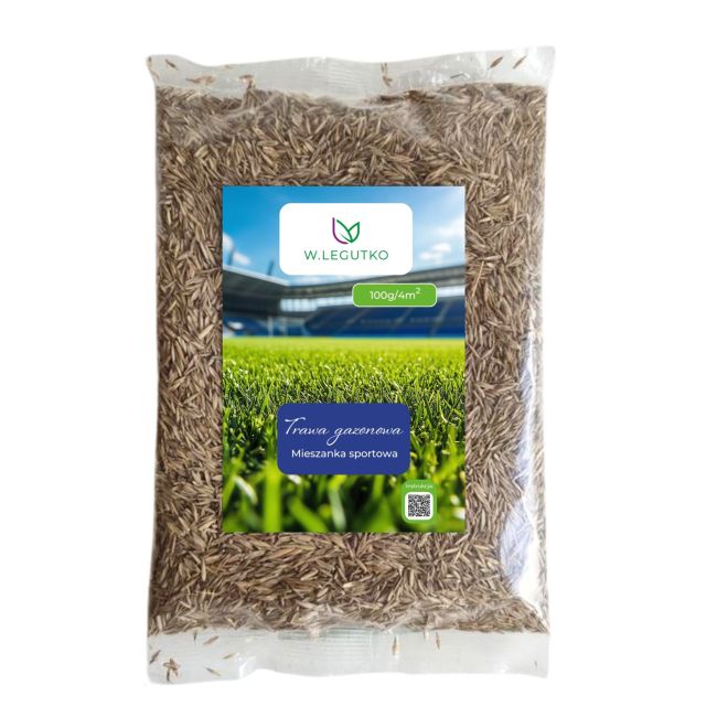 Mieszanka traw gazonowych sportowa dosiewka 100g - Nasiona - W. Legutko