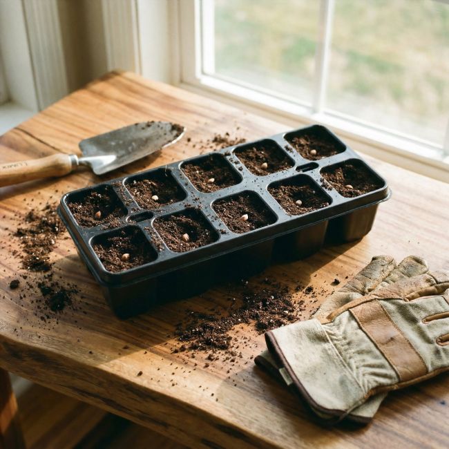 Paletka - 10 doniczek - Akcesoria Ogrodowe - W. Legutko