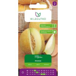 Melon Ananas 1g - Nasiona - W. Legutko