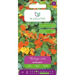 Nasturcja niska Whirleybird mieszanka 3g - Nasiona - W. Legutko