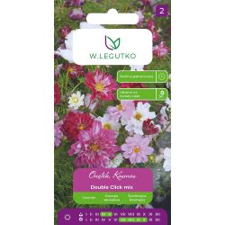 Onętek, Kosmos Double Click mieszanka 1g - Nasiona - W. Legutko