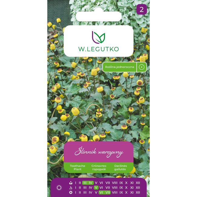 Ślinnik warzywny żółty 0,02g - Nasiona - W. Legutko