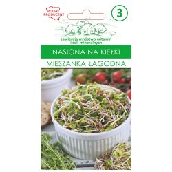Nasiona na kiełki mieszanka łagodna 15g - Nasiona - W. Legutko