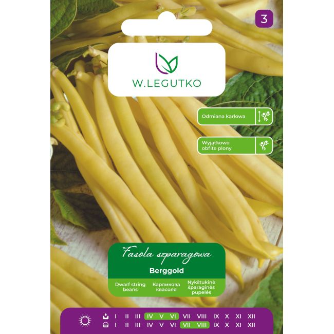 Fasola zwykła Berggold 50g - Nasiona - W. Legutko