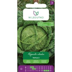 Kapusta włoska Vertus 2 2g - Nasiona - W. Legutko