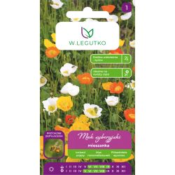 Mak syberyjski mieszanka 0.50g - Nasiona - W. Legutko