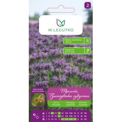 Monarda, Pysznogłówka cytrynowa purpurowo-fioletowa 0.10g - Nasiona - W. Legutko