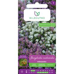 Smagliczka nadmorska mieszanka 0.50g - Nasiona - W. Legutko