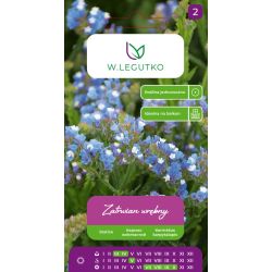 Zatrwian wrębny niebieski 0.30g - Nasiona - W. Legutko