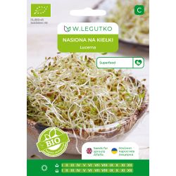 Nasiona na kiełki BIO lucerna 20g - Nasiona - W. Legutko