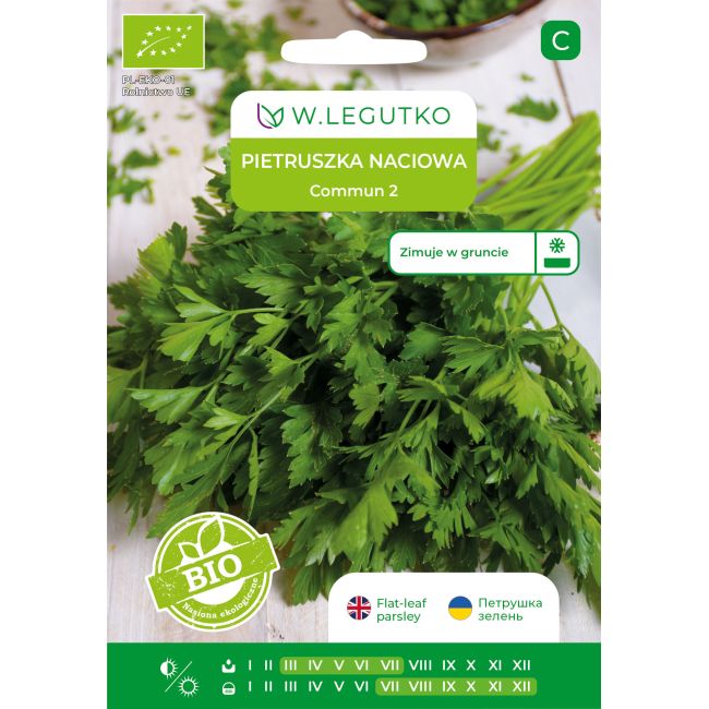 Pietruszka BIO Commun 2 5g - Nasiona - W. Legutko