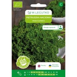 Pietruszka BIO Moss Curled 2 5g - Nasiona - W. Legutko