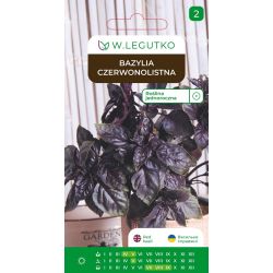 Bazylia właściwa czerwona 0.50g - Nasiona - W. Legutko