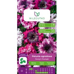 Petunia ogrodowa Cerny's Triumph mieszanka 10szt. - Nasiona - W. Legutko