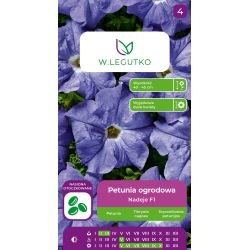 Petunia ogrodowa Nadeje F1 niebieskia 10szt. - Nasiona - W. Legutko