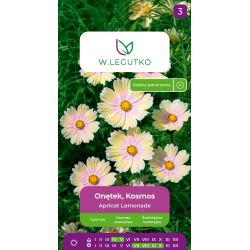 Onętek, Kosmos Apricot Lemonade łososiowa 1.00g - Nasiona - W. Legutko