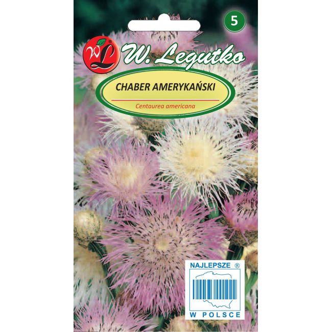 Chaber amerykański - liliowo - różowy - Nasiona - W. Legutko