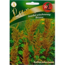 Szarłat wiechowaty Bronze brązowy 0.50g - Nasiona - W. Legutko Szarłat wiechowaty Bronze brązowy 0.50g - Nasiona - W. Legutko