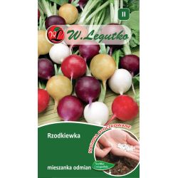 Rzodkiewka mieszanka odmian kulistych 300nas. - Nasiona - W. Legutko