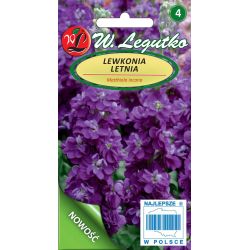 Lewkonia letnia fioletowa 0.50g - Nasiona - W. Legutko
