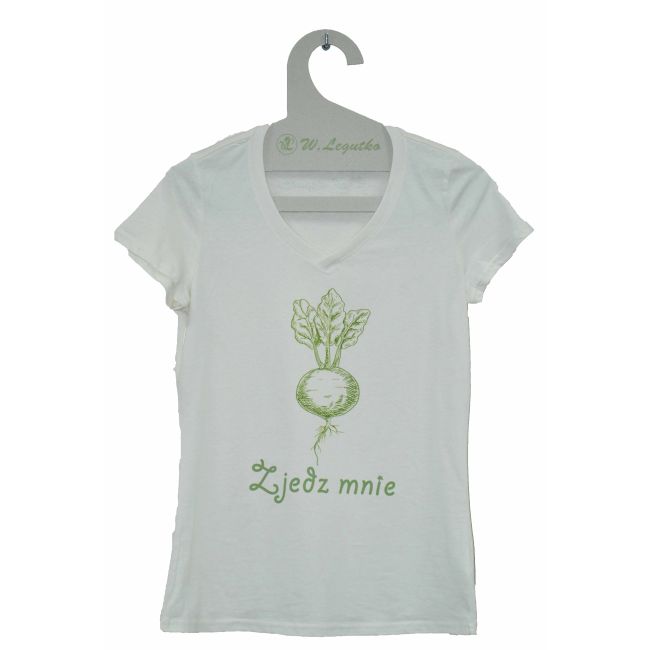 T-Shirt - "Zjedz mnie" - rozmiar L - Akcesoria Ogrodowe - W. Legutko
