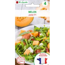 Kuchnie świata Melon Junior F1 0.50g - Nasiona - W. Legutko