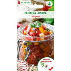 Kuchnie świata Papryka Jalapeno M 0.50g - Nasiona - W. Legutko