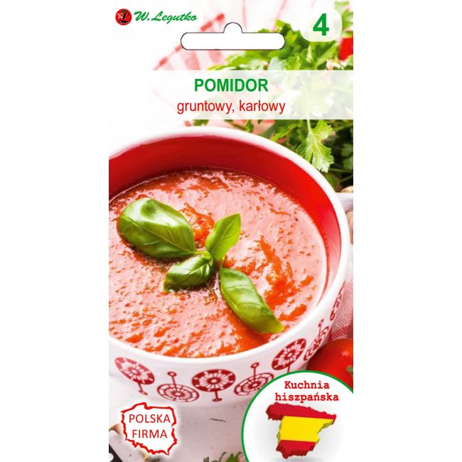 Kuchnie świata - Pomidor gruntowy karłowy - Alka - Nasiona - W. Legutko